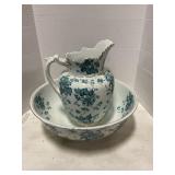 Vintage Albion Pottery Porcelain Wash set