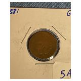 1862 Indian Head Cent