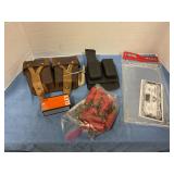 Ammo pouch, magazine holder & ammo