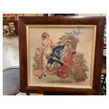 Needlepoint framed picture 29ï¿½x27ï¿½