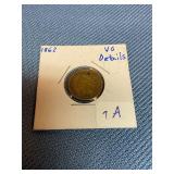 1862 Indian Head Cent