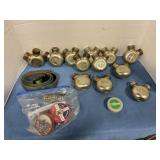 Vintage Soviet-era dual-chamber oilers & pellets