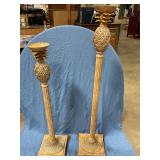 Floor Standing Candle Holders 37ï¿½&45ï¿½ tall