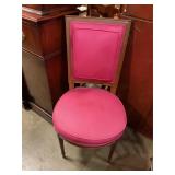 Chair pink padded