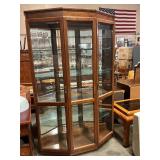 Display cabinet w/ lights & glass shelves76ï¿½x48ï¿½