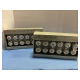 Drawer knobs NIB 2 sets of 12