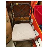 Chair with padded seat