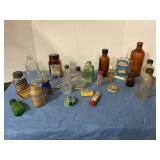 Vintage medicine bottles
