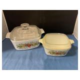 Corningware casserole dishes