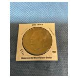1776-1976D Bicentennial Eisenhower Dollar (BU)