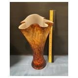 Unmarked Murano Art Glass Vase