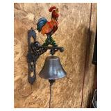 Cast Iron Rooster Dinner Bell