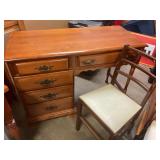 Desk with chair