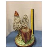 Ceramic rooster decor