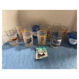 Assorted Dates Derby Glasses & pins