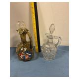 Vintage oil & vinegar bottles