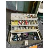 Fishing box and tackle