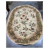 Oval Area Rug 91.5ï¿½ x 65.5ï¿½