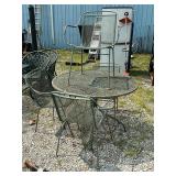 Outdoor table and chairs