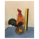 Ceramic rooster decor