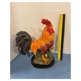 Ceramic rooster decor