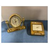 Vintage mid-century Semca desk  & mantel clock