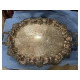 Silverplate Serving Tray 22ï¿½x19ï¿½