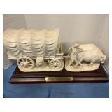 ï¿½Westward Boundï¿½ monumental white bisque figurine