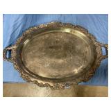 Silverplate tray 26ï¿½x20ï¿½