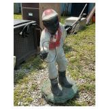 Jockey statue