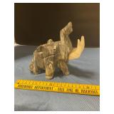 Onyx Stone elephant statue  5ï¿½ tall