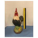 Ceramic rooster decor