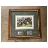 NWTF 2001 numbered & signed print 19ï¿½ x 18ï¿½