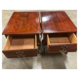 Side tables with drawer
