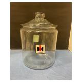 International harvester glass peanut jar
