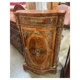 French-Style half round cabinet w/ key 41ï¿½ T