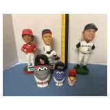 Bobbleheads & Louisville Buddy Bat Nesting dolls