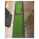 Gen7Pets portable potty grass folds up