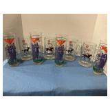 4 River Downs Mugs & 4 Turfway Glasses
