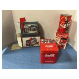 Coca-Cola collector tins/bank