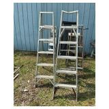 2 6ft step ladders