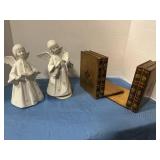 Bookends &ceramic angles