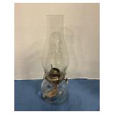 Clear glass oil lamp 13ï¿½ T