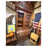 Antique Cylinder Desk 10ï¿½ tall