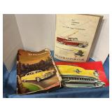 Vintage vehicle advertisements