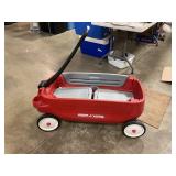 Radio Flyer two seat plastic wagon