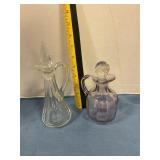 Vintage oil & vinegar bottles