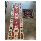 Runner & small rug 97ï¿½ x 26ï¿½