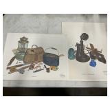 2 Don C Ensor signed  prints