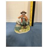 Norman Rockwell Figure ï¿½ A Boy and his Dogï¿½